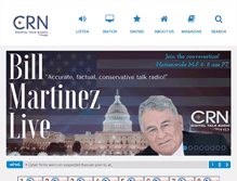 Tablet Screenshot of crntalk.com